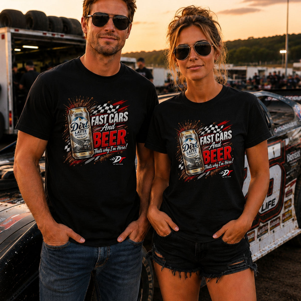 Fast Cars Beer T-Shirt | DRAFT THIS