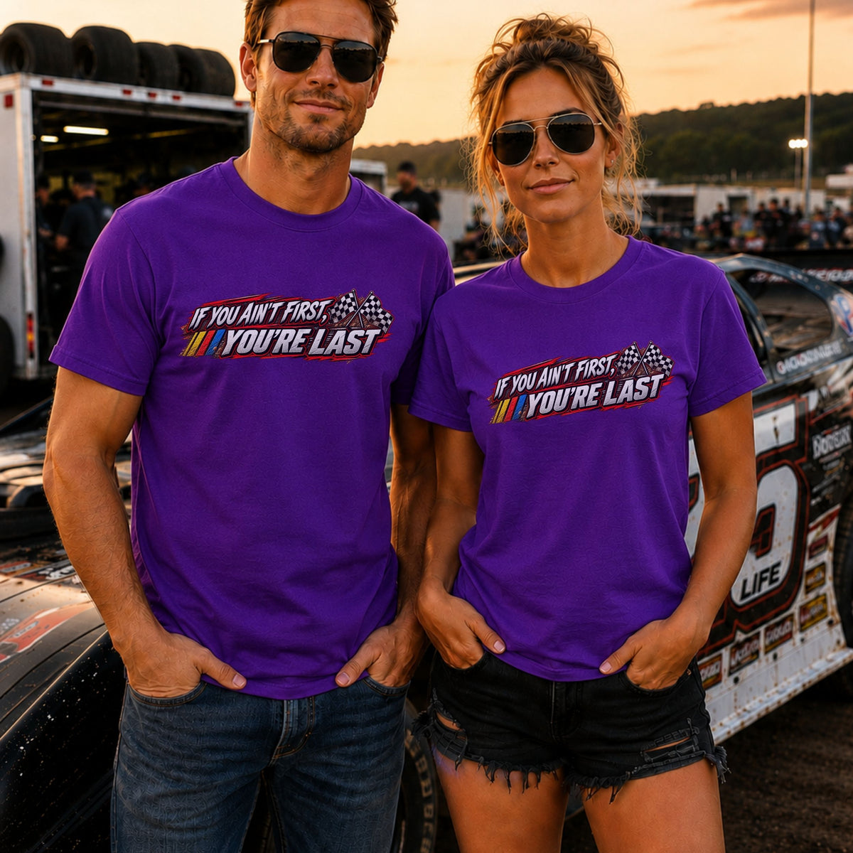 If You Aint First Your Last T-Shirt | DRAFT THIS