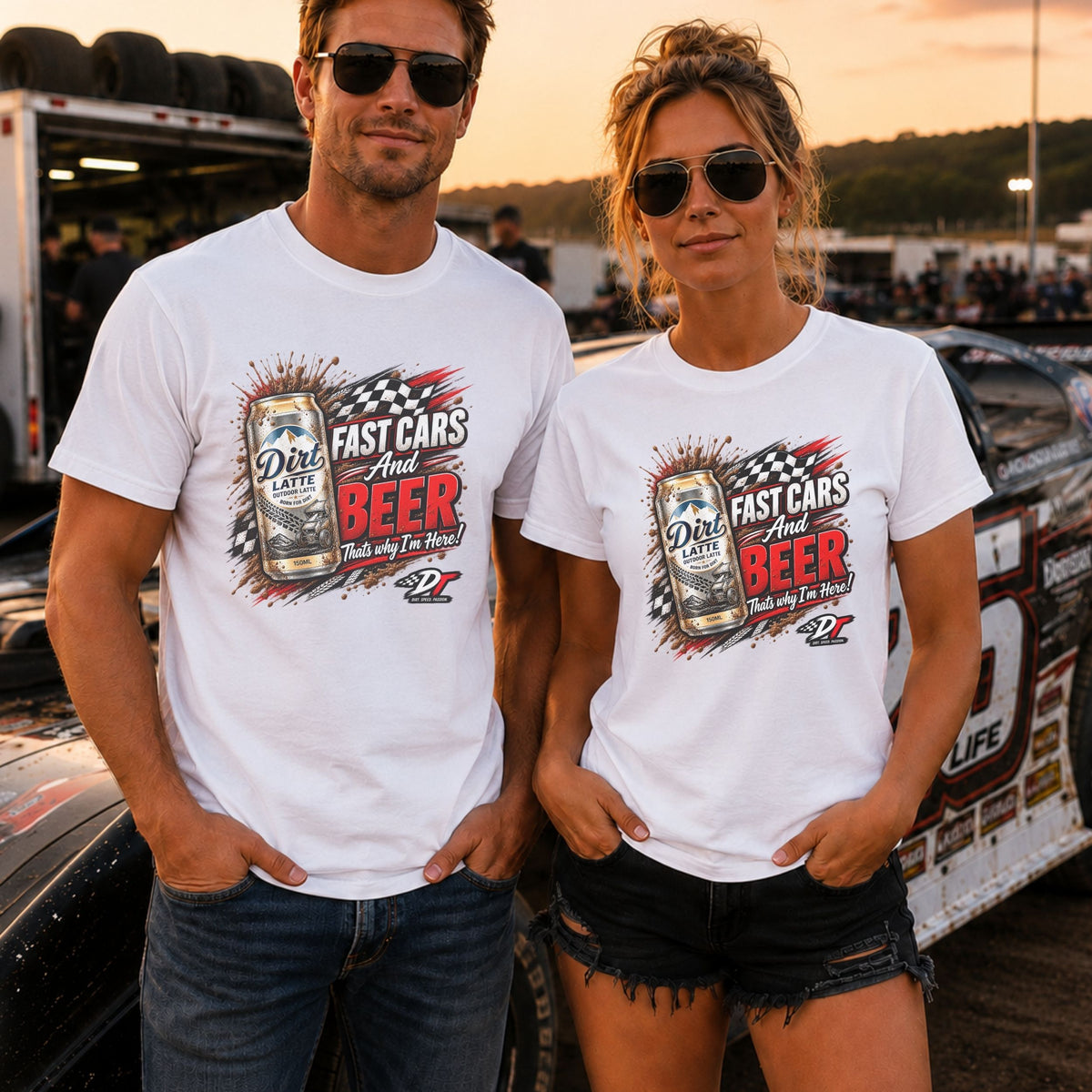 Fast Cars Beer T-Shirt | DRAFT THIS